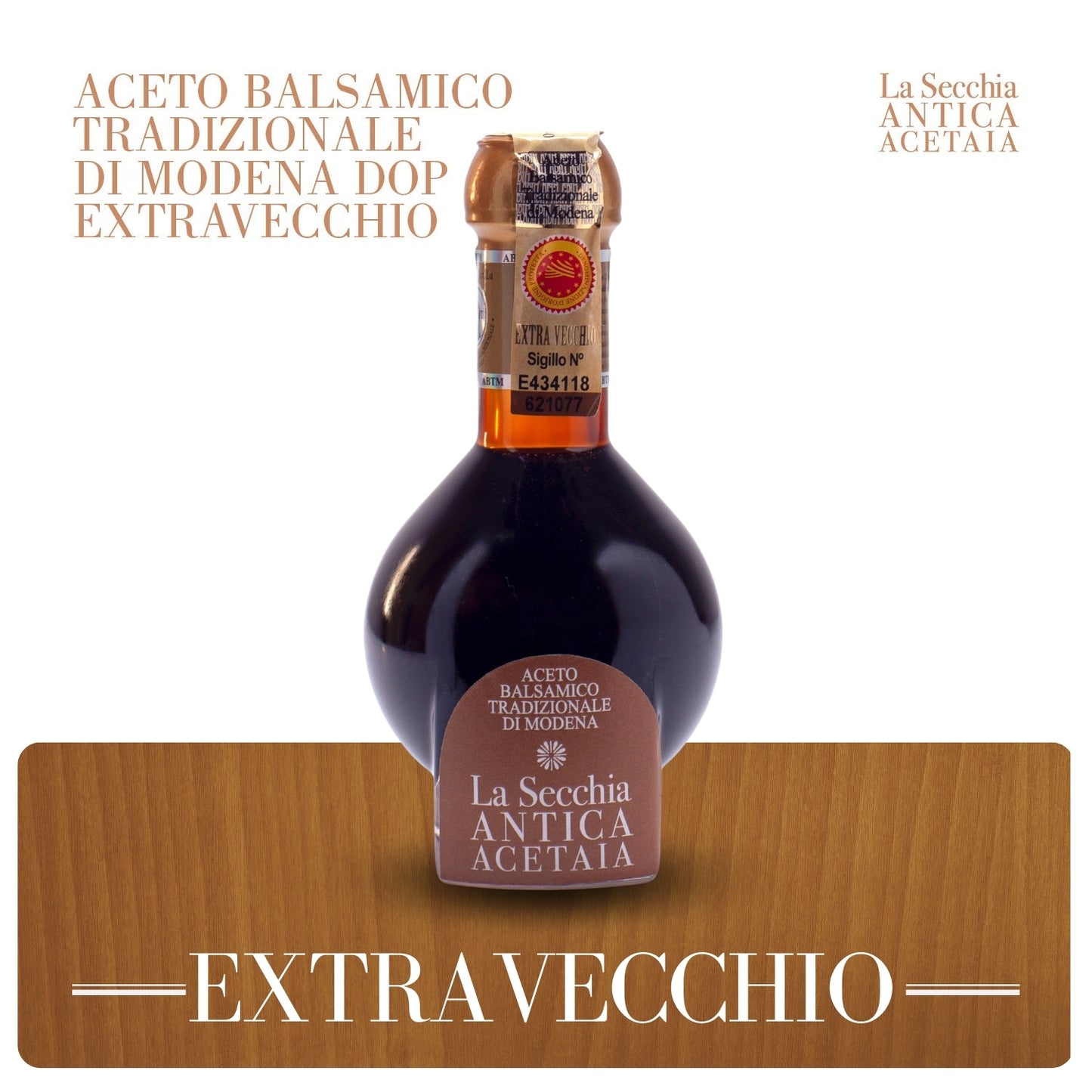 Aceto Balsamico Tradizionale di Modena D.O.P Extra Vecchio