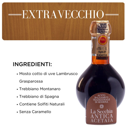 Aceto Balsamico Tradizionale di Modena D.O.P Extra Vecchio