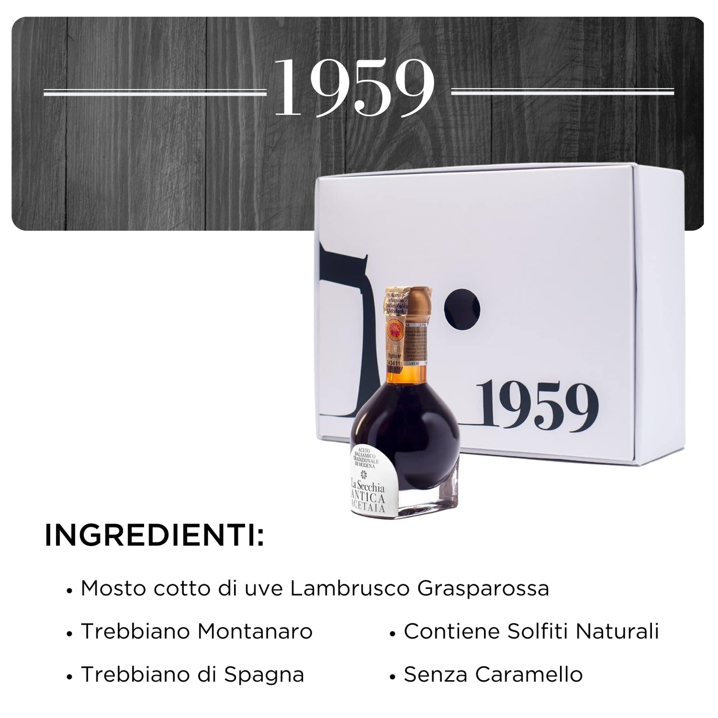 Aceto Balsamico Tradizionale di Modena D.O.P. 1959