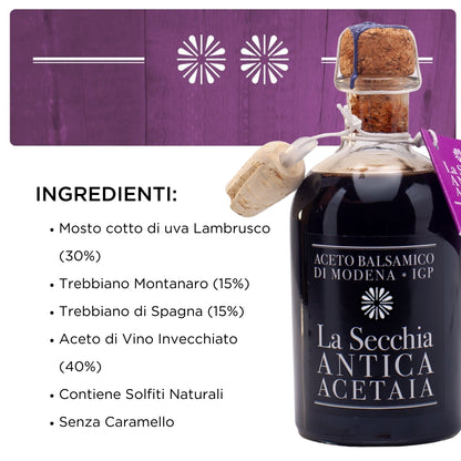 Vinagre Balsámico de Módena I.G.P. 2 estrellas (250ml)