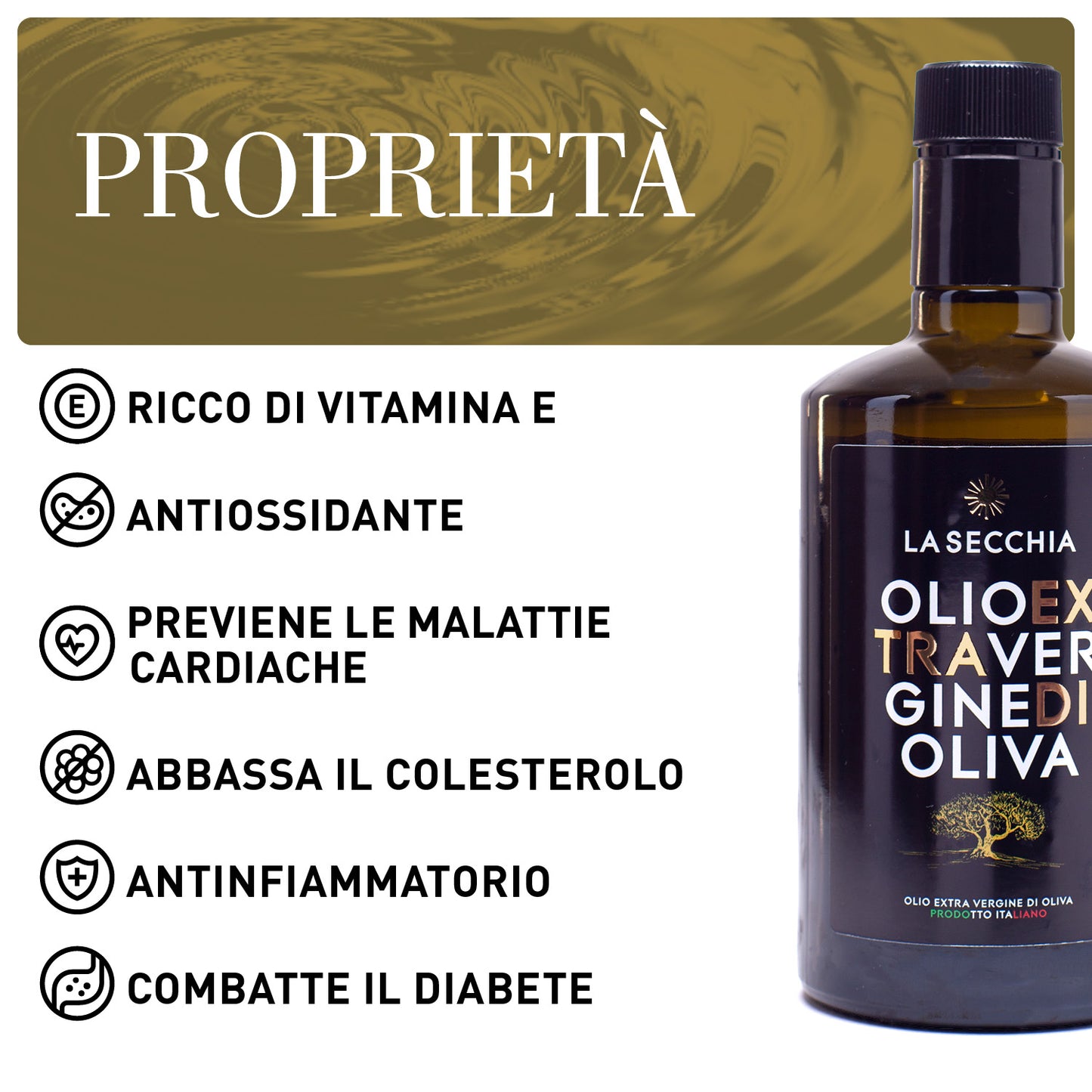 olio extravergine di oliva caratteristiche